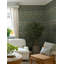 Bird Brown Floral Thicket Wallpaper-646133271