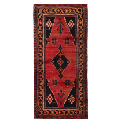 Konya Anatolian Red Rug 4'7" x 9'10"