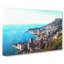 Skyline Of Monte Carlo In Monaco Painting - Wrapped Canvas Print-56654235