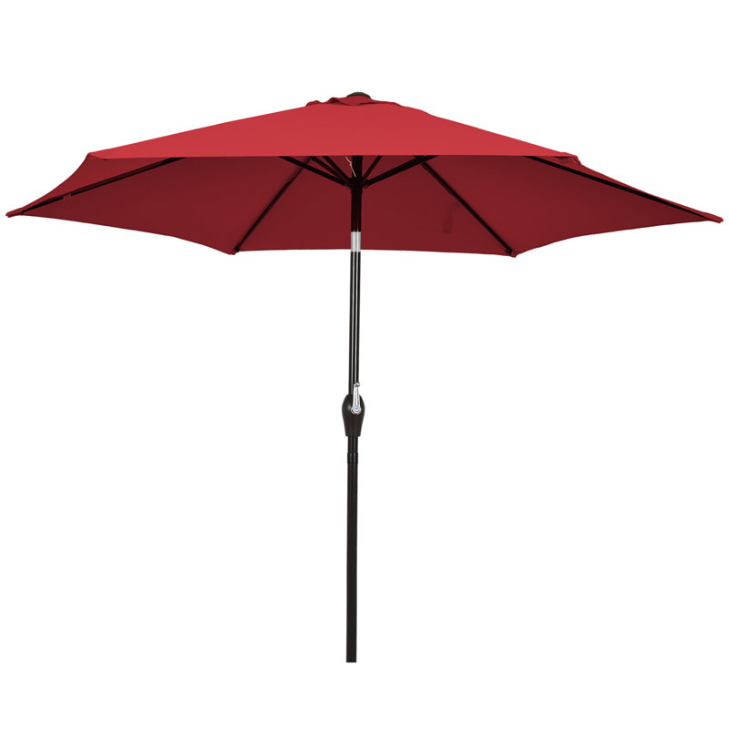 Parasol de marché 9 pi Watterson, Bourgogne, 8 pi X l 10 pi L 10 pi. D
