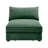 Armless Sofa Velvet-Green-124796023