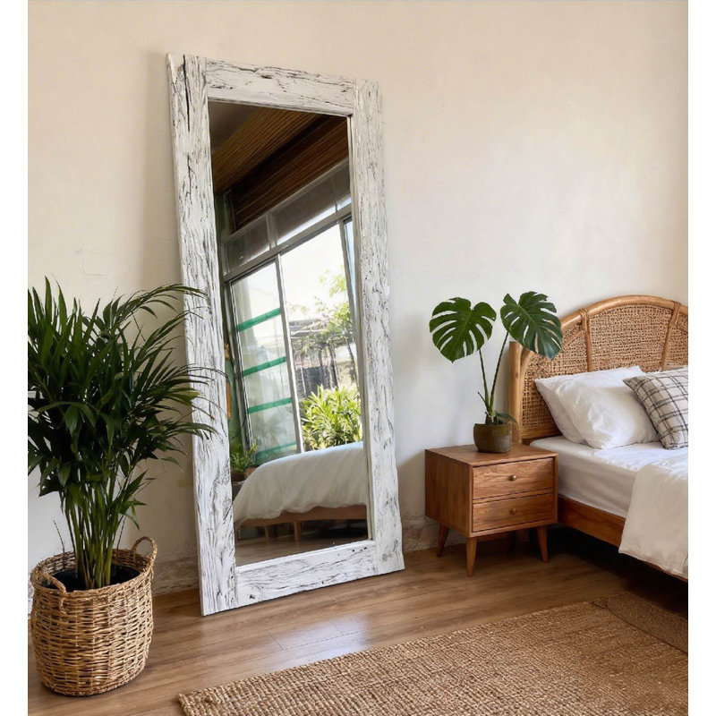 Miroir pleine longueur rétro, 74.8" H x 47.24" W