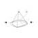 Diadema 3-Light LED Unique / Statement Geometric Chandelier