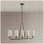 Lustre linéaire à 5 lumières