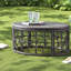 Table basse d'inspiration bohème Boho
