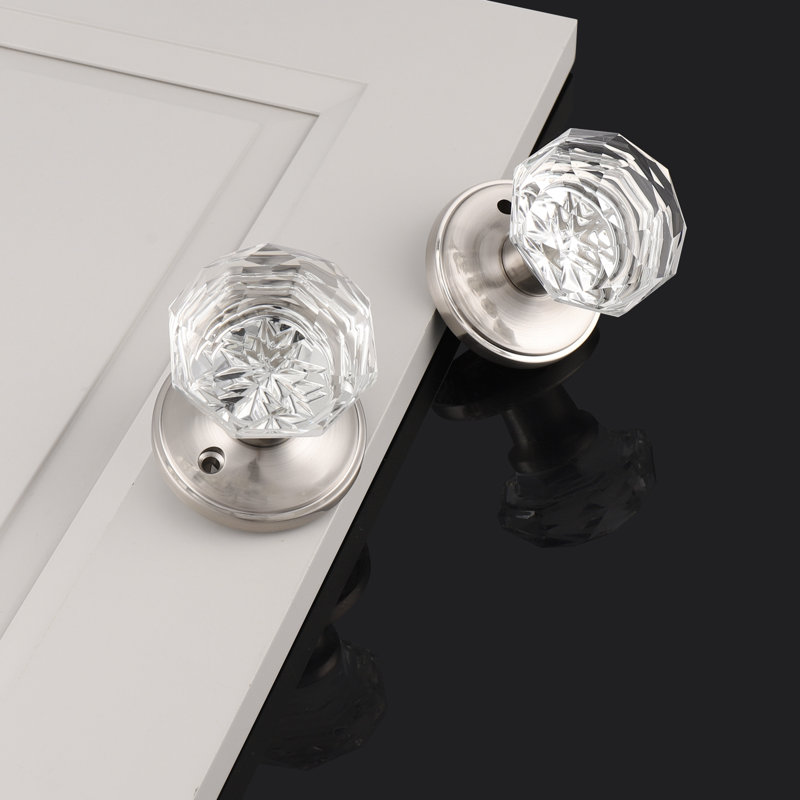 Passage Door Knob, Satin Nickel