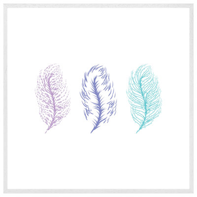 Croyle Feathers - Single Picture Frame Print