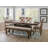 Warsaw 6 - Person Trestle Dining Set