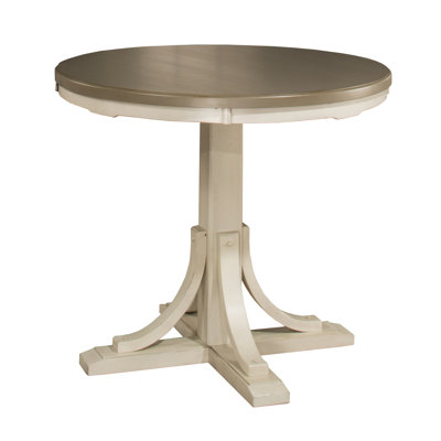 Authement Round Solid Wood Dining Table