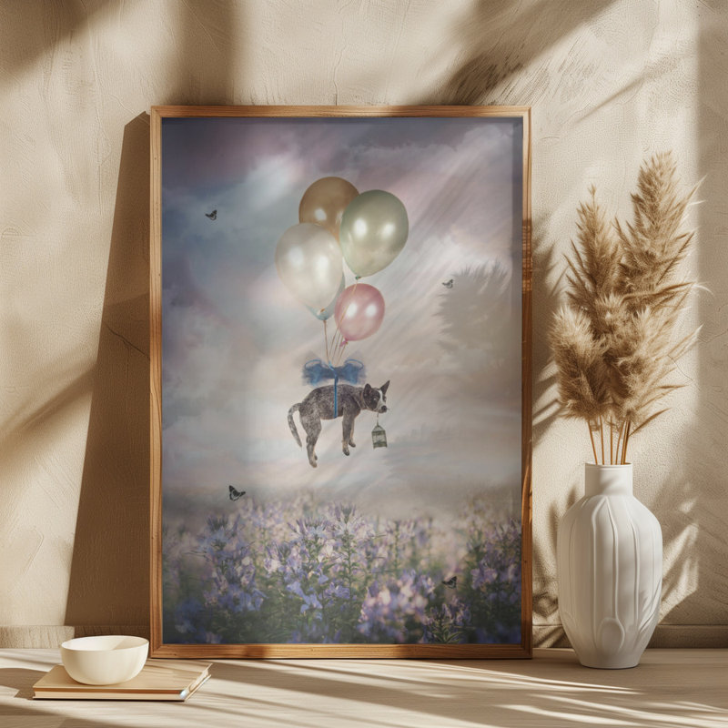 1 Piece Wrapped Canvas Wall Art, 76.2 cm H x 50.8 cm W