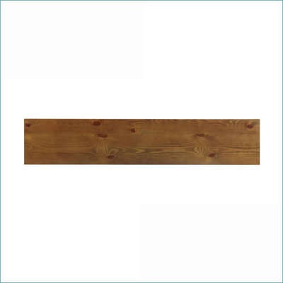 Table basse de salon en chêne à finition rectangulaire - charme chaleureux & amp; Tablette pratique