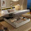 Ottoman Storage Bed Frame with Charging Station & Headboard Storage, Hydraulic Lift-Up Base-616480114