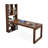 Light-walnut Rectangular Solid Wood desk-1253497319