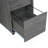 Complete Workstation Computer Desk With Storage, Grey-640964086