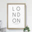 London United Kingdom - Framed Print-62802632-62802637