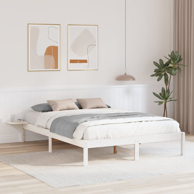Bed Frame Solid Pine Wood