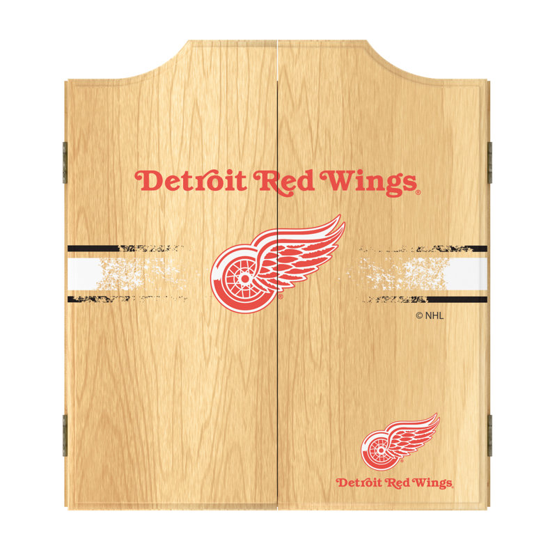 Ensemble de jeu de fléchettes NHL Logo, Detroit Red Wings