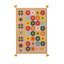Tapis tissé à motif floral lavable Mosso-1270134963