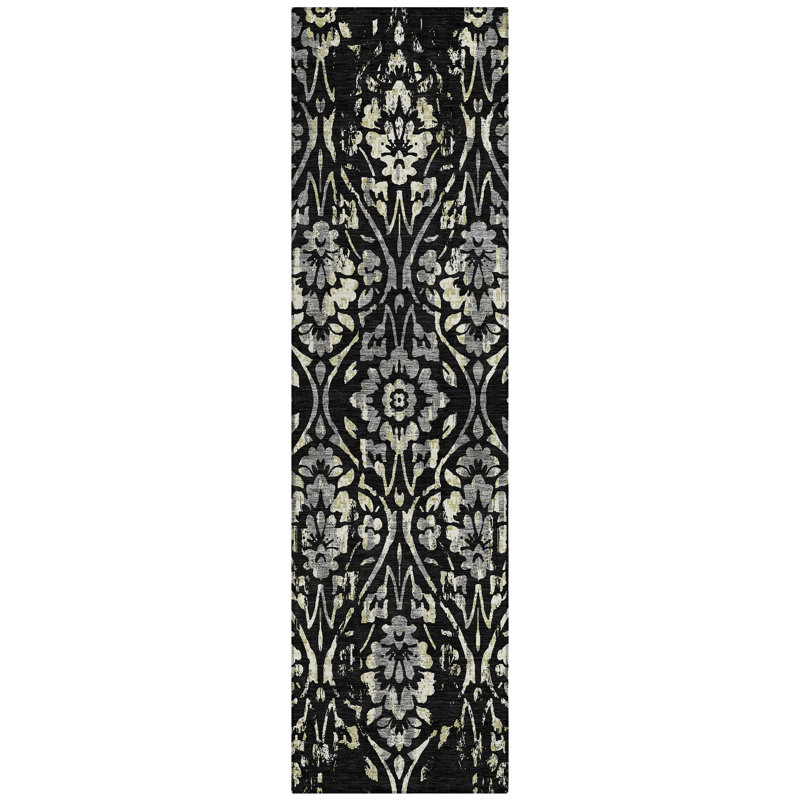 Tapis intérieur / extérieur Maliana, Tapis de couloir 2 pi 3 po x 7 pi 6 po