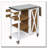 Foldable Outdoor Kitchen Island Patio Kitchen Island Outdoor Kitchen Cart Portable Prep Station with Lockable Wheels-124797703