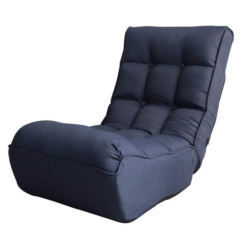 Trule Reclining Rocker Game Chair, Navy