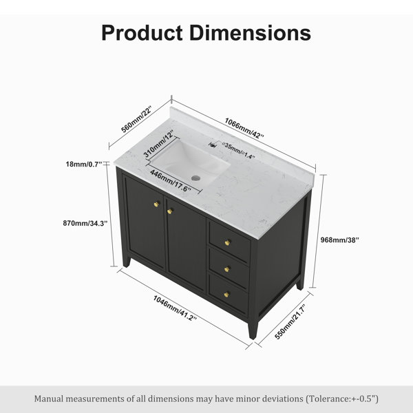 Dimensions du produit