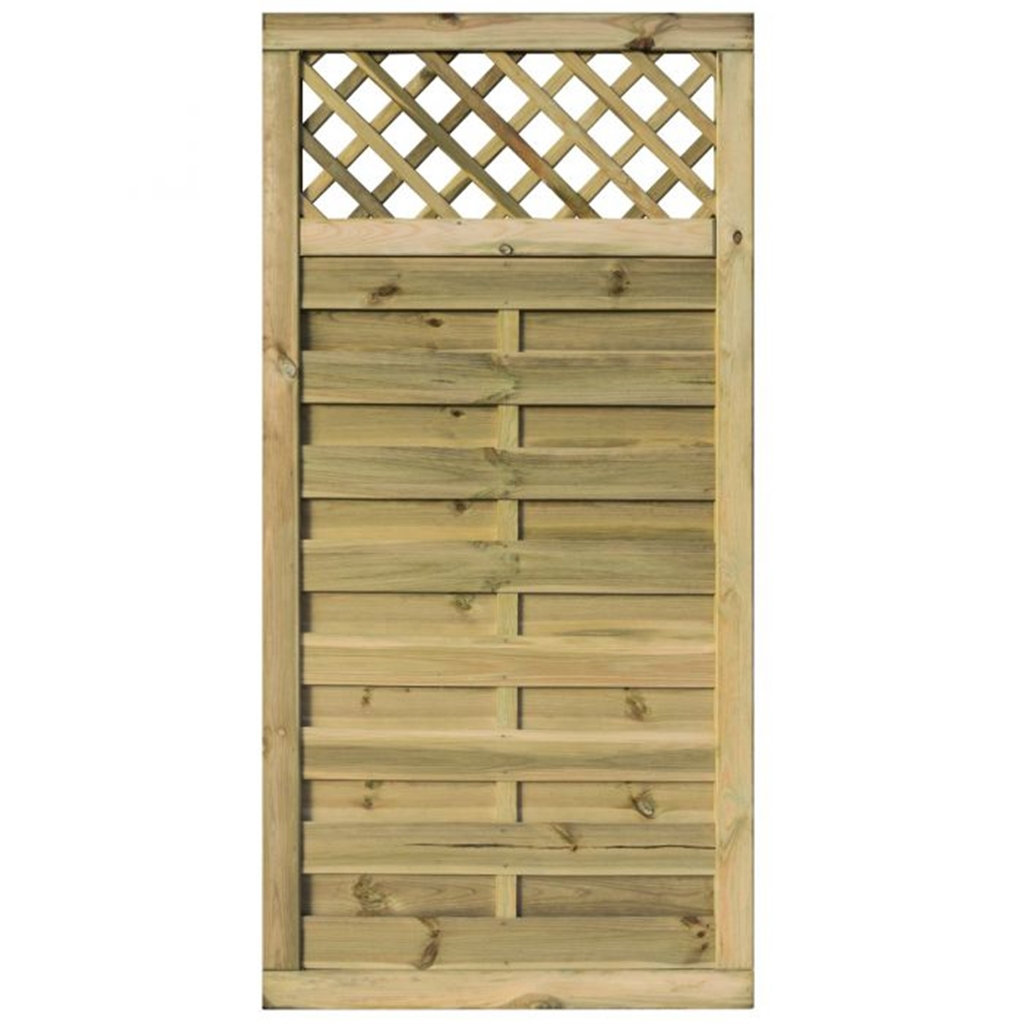 Brekyn 180cm H x 180cm W Solid Wood Gate