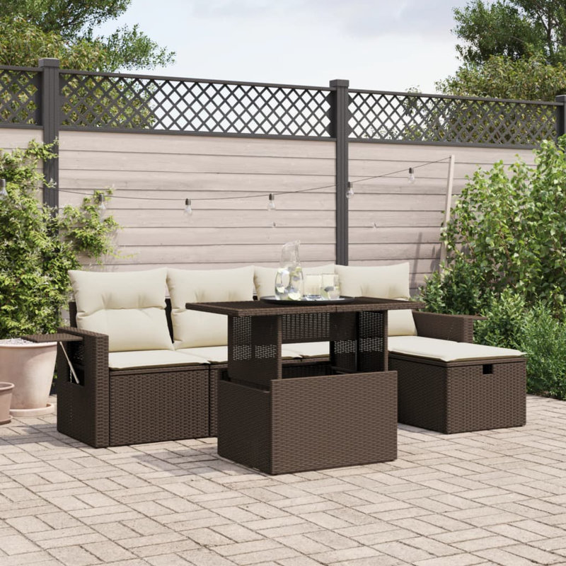 Ensemble de canapé de jardin Vidaxl
