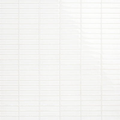 Mosaics 1" x 4" Stone Mosaic Wall Tile