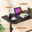 Small Standing Desk Adjustable Height, Mobile Stand Up Desk With Wheels-1057985156