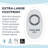 Easley FLUSH GUARD with Overflow Protection 2-Piece 1.28 GPF Single Flush Round Toilet in White