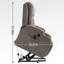 Fauteuil inclinable électrique à moteur Infini Position Infinity-1264977569
