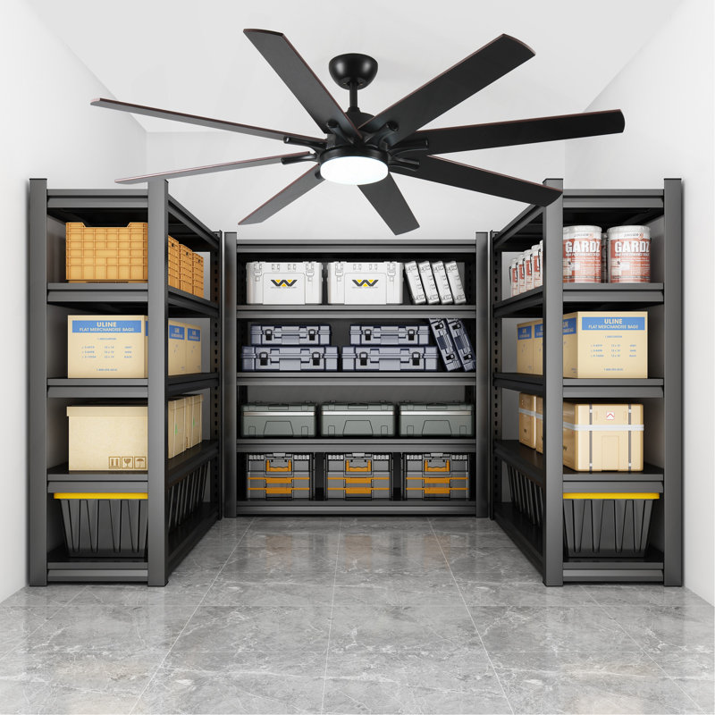 Grands ventilateurs de plafond de 72 pouces avec lumières et télécommande