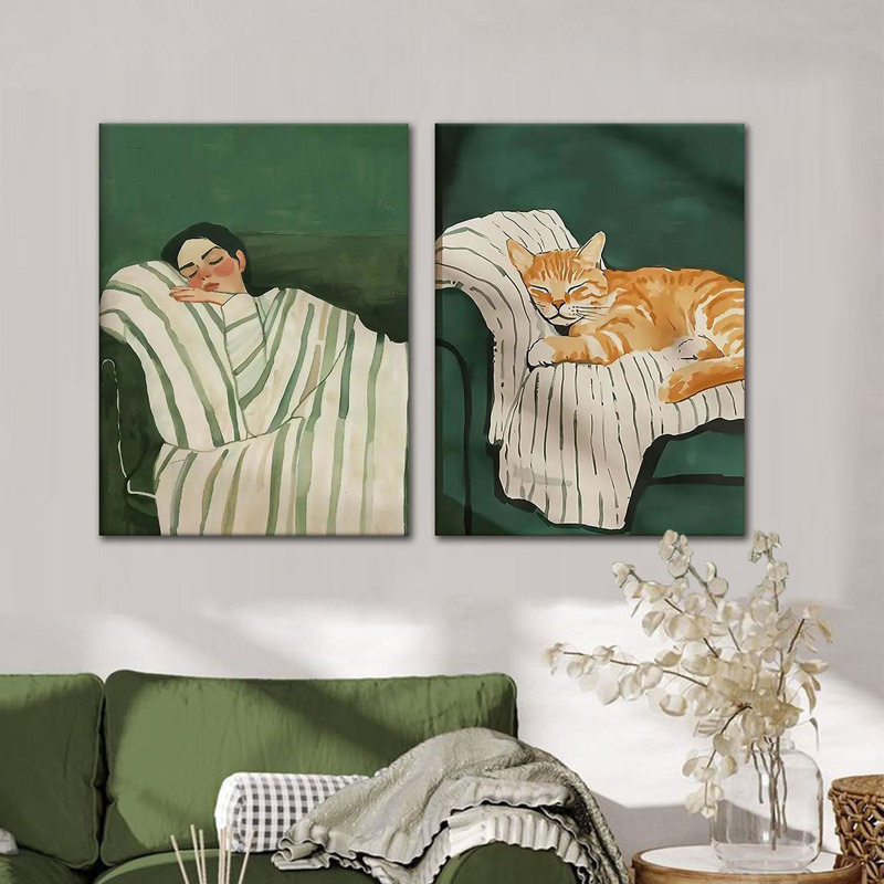 2 Piece Wrapped Canvas Print