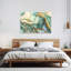 Abstract Flow Abstract Contemporary Modern Landscape Nature Wall Art Print 1 Piece Wrapped Canvas Wall Art-833238759