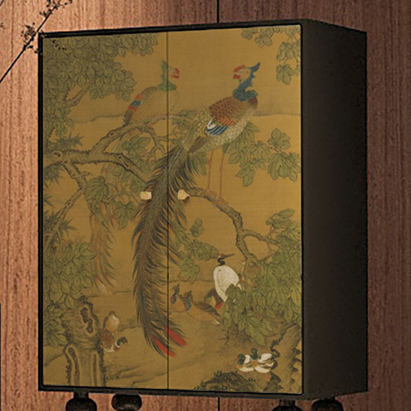 Armoire de rangement de style chinois