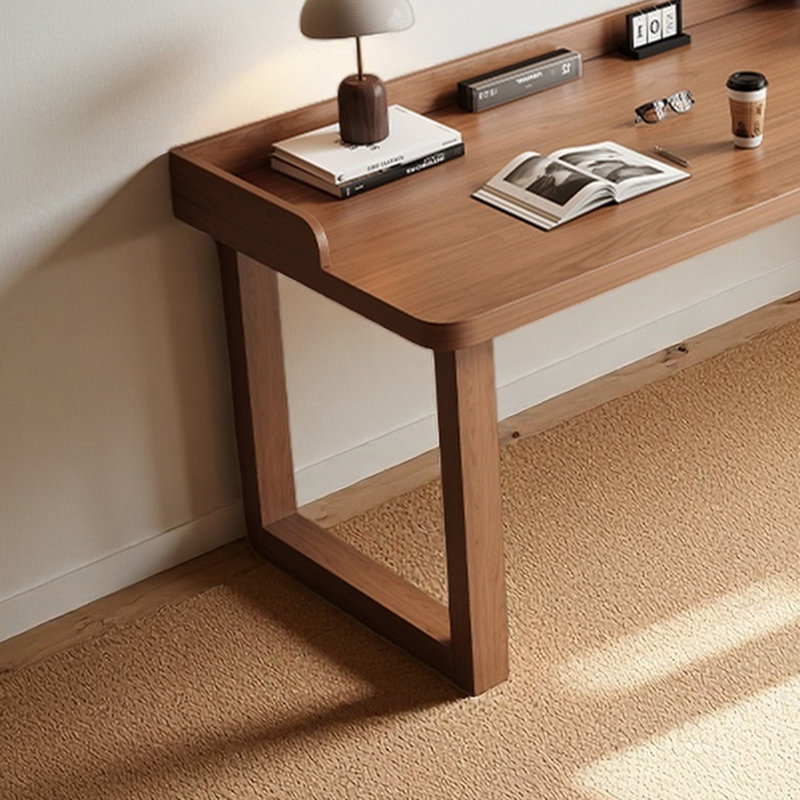 Bureau d'écriture en bois massif de style industriel, H 29,52 po x l 47,24 po x P 27,55 po