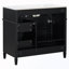 Meuble-lavabo autoportant avec tiroirs et tablette-823439217
