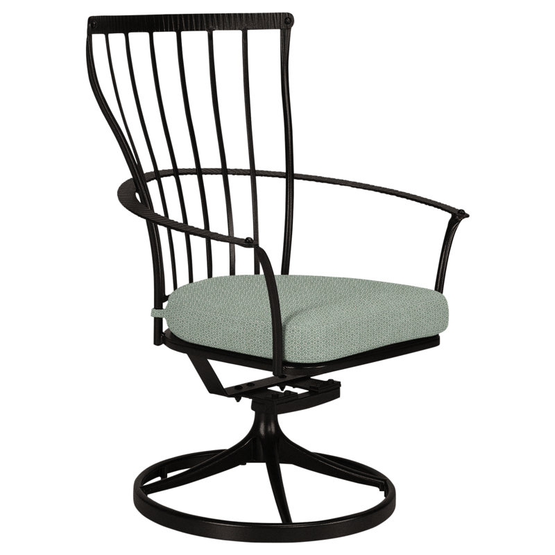 Monterra Outdoor Rocker Chair, Flagship Stone Sunbrella®, Carbon Black