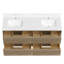 Meuble-lavabo mural avec plateau en marbre d'ingénierie-1402743340-1402743342