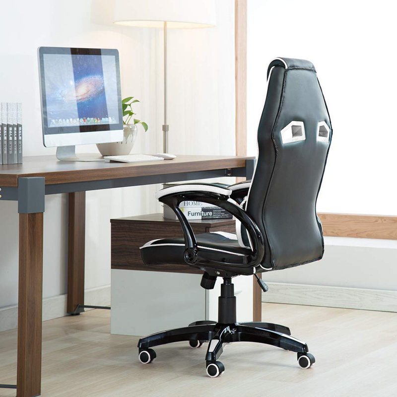 Office Chair, Black/White