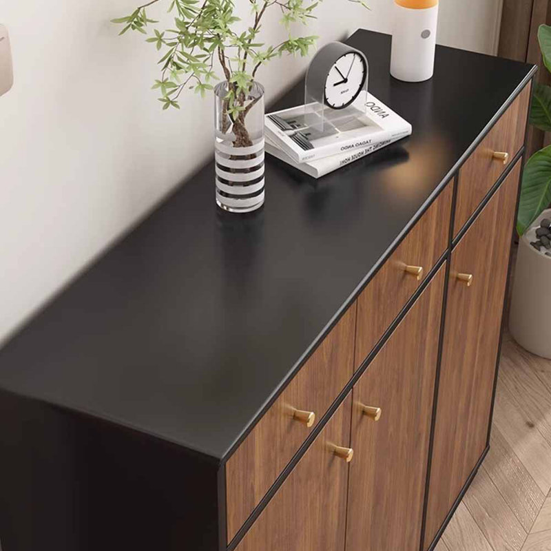 Armoire à chaussures de couleur américaine, H 38,98 po x l 39,37 po x P 13,78 po
