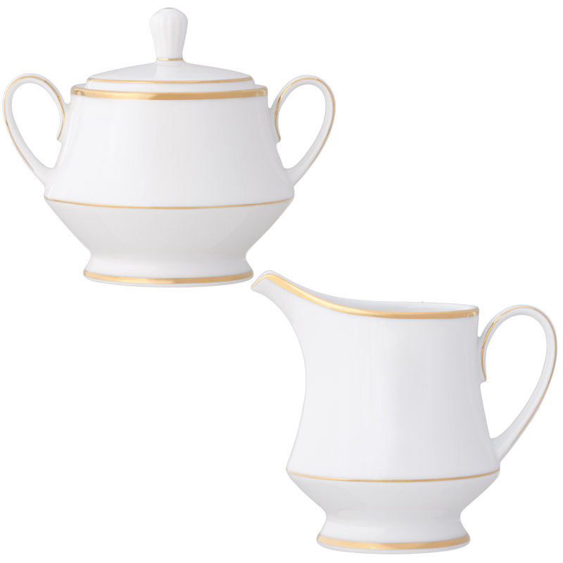 Ensemble sucrier et crémier Noritake Heritage