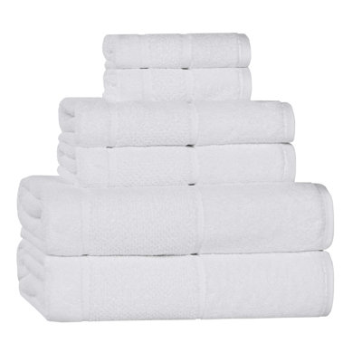 Ensemble de serviettes épaisses en mélange de coton à viscose Mile Smart Twist