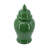Classic Ceramic Ginger Jar With Glossy Finish And Finial Lid-1601314512-1601314519