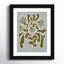 Expressive Abstract House Plant Playful Blue Framed On Paper by The Creative Bunch Studio Print-91291744-91291743