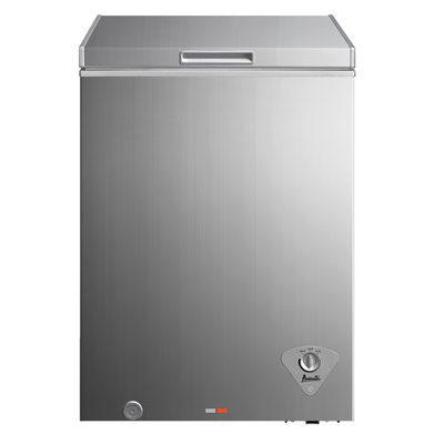3.5 Cubic Feet Chest Freezer with Adjustable Temperature Controls