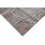 Hand Knotted Abstract Area Rug in Brown/Gray-1259217277