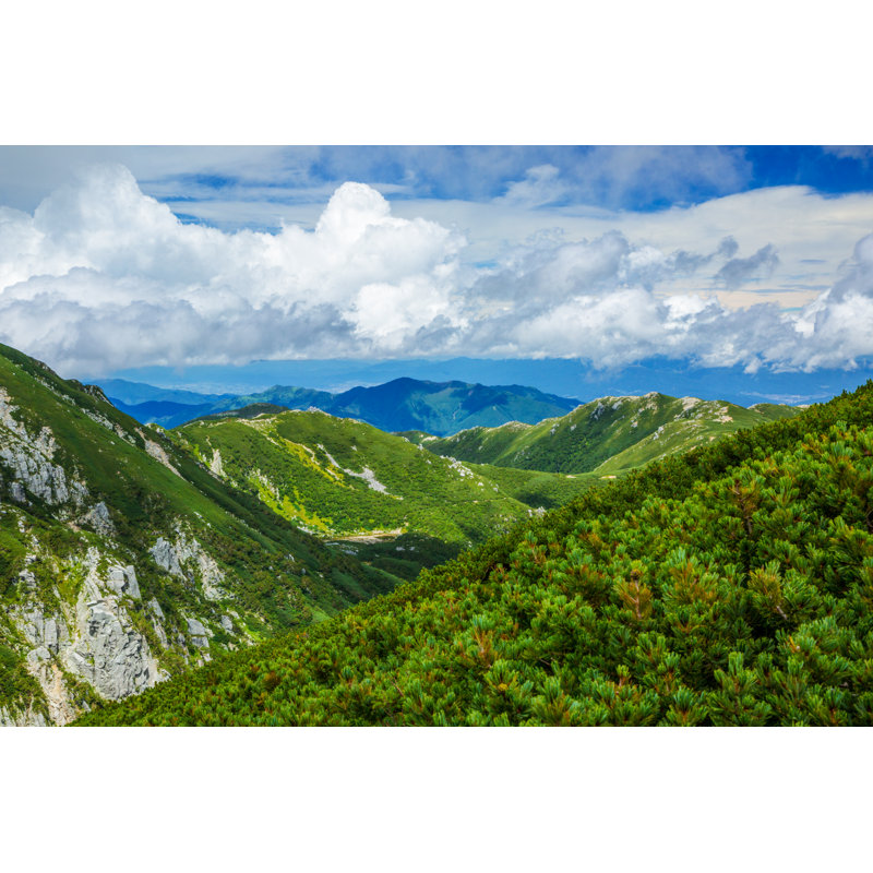 Mountain Range - Wrapped Canvas Print, 30cm H x 46cm W