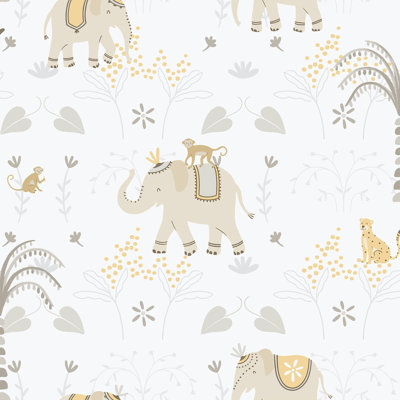 Bambino Collection Elefun Jungle Wallpaper Roll